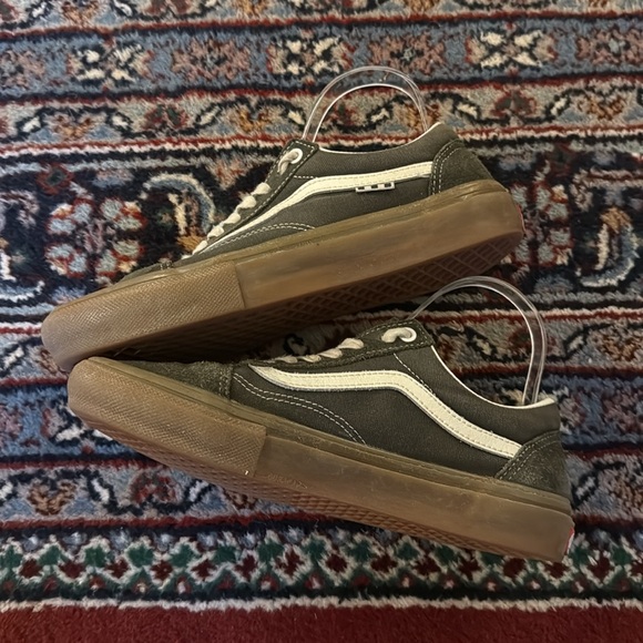 Vans Skate Old Skool Forest Night/Gum Skate Shoes - Picture 4 of 7
